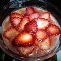fourX's cooksnap of when they made 簡単☆カップで苺のレアチーズケーキ.