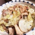 o0frail0o's cooksnap of when they made 簡単！超美味♪キャベツ&鶏モモガーリック.