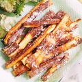 にーにやー's cooksnap of when they made 簡単！手が止まらない！チータラ揚げ.