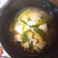 ちなもちゃん's cooksnap of when they made にらたまスープ　　★宇都宮学校給食.