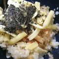 ユーロン's cooksnap of when they made 黒すり胡麻のチーズ猫飯（ねこまんま）.