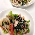 ♡まーちゃん♬'s cooksnap of when they made 5分副菜！小松菜とちくわのツナ塩昆布和え.
