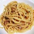 “ありあ”'s cooksnap of when they made ふわトロ卵とベーコンのパスタ.