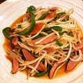 ツルたん☆'s cooksnap of when they made 簡単、即席ピーマンともやしの野菜炒め.