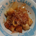 わんこたんわんたん's cooksnap of when they made こんにゃくとちくわの甘辛炒め.