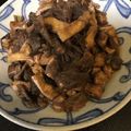 himeetsu's cooksnap of when they made ズイキと油揚げの煮物.
