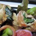 えみんちゅ＊'s cooksnap of when they made 柚子胡椒で春菊の肉巻き♪お弁当にも☆.