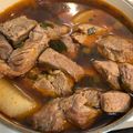 QumQum's cooksnap of when they made ホッと温まる☆大根と牛肉の韓国風煮込み.