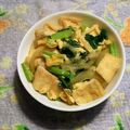クッカーまさおちゃん's cooksnap of when they made ふっくら油揚げとほうれん草の卵とじ丼♪.