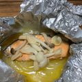 とうや☆'s cooksnap of when they made 簡単☆鮭のホイル焼き(しめじver).