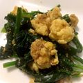 rui_and3's cooksnap of when they made ■糖質制限■卵ほうれん草ごまあえ簡単副菜.