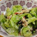 ＠すみれちゃん's cooksnap of when they made 簡単 無限キャベツ カニかまのマヨサラダ.