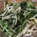 きょうたまご's cooksnap of when they made 超簡単！作りおきもやしそわかめナムル.
