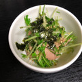 ルぴあ's cooksnap of when they made 水菜とツナの簡単炒めもの☆.
