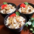 キョーマキ's cooksnap of when they made れんこんとひき肉の甘辛混ぜご飯.