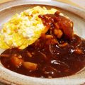 しじみごはん's cooksnap of when they made ハヤシで簡単！チーズオムライス.