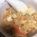 クックA81ELB☆'s cooksnap of when they made 煮込むだけ余った豚汁をアレンジ・モツ煮風.