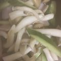 ma___111's cooksnap of when they made しめじベーコンきゅうりのサラダ♪.
