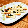 ねっちゃんっ's cooksnap of when they made 簡単即席つまみ☆竹輪の大場チーズ乗せ.
