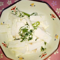 ワンコ！'s cooksnap of when they made 長いもとわさび菜のわさびソース和え.