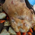 Lalalili's cooksnap of when they made 褒められる！絶品丸鶏☆ローストチキン.