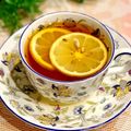 なつき☆ミ's cooksnap of when they made 紅茶レモン♪風邪＆インフルエンザ予防に◎.