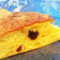 オバビヤブ's cooksnap of when they made ランチHMdeリンゴさつま芋ホットケーキ.