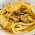 U☆kaoru's cooksnap of when they made 旦那が作る！ウマウマ肉うどん.