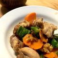 ぴろり＋'s cooksnap of when they made 【冬の薬膳】鶏とピーマンのくるみ炒め.