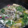うさこちゃん@おうちキャンプ場's cooksnap of when they made 大葉と牡蠣のアヒージョ.