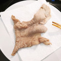 nikkijamie's cooksnap of when they made 安い大好き鶏皮のやきとり下ごしらえ.