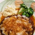 RIA730's cooksnap of when they made さっぱり！和風ハンバーグソース♪.