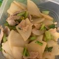 えびちゃん♪♪'s cooksnap of when they made チャチャッとできる☆かぶと豚肉の味噌炒め.