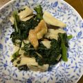 キ＊ラ's cooksnap of when they made 柔らか鶏胸肉と春菊のガーリック炒め.