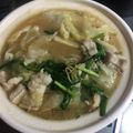 makashu's cooksnap of when they made 味噌のモツ鍋♪簡単モツの下処理・もつ煮.
