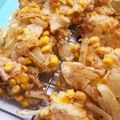Happyらいふ❦'s cooksnap of when they made 簡単に出来ます！コーンと玉葱のかき揚げ♡.