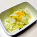 azbjbn's cooksnap of when they made スピード浅漬け☆柚子大根☆.