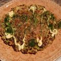 ふぁみたん's cooksnap of when they made 春キャベツとツナのヘルシーお好み焼き風丼.