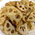 S＊mama♡'s cooksnap of when they made 止まらない～！蓮根の焼肉マヨ焼き.