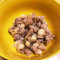 みりん調味料's cooksnap of when they made 鶏ヒザ軟骨　ごま油　レンジ蒸し.
