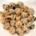 ☆あいこと☆'s cooksnap of when they made 離乳食後期〜簡単肉団子を大量に☆.