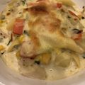 ポタージュー's cooksnap of when they made 白菜マカロニグラタン☆牛乳大量消費.