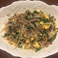 bisco1chan's cooksnap of when they made 乾麺でタイ風の焼きうどん（パッタイ風）.