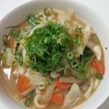 くまやっこ's cooksnap of when they made 野菜たっぷり煮込みうどん(味噌仕立て).