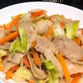 もなかまん's cooksnap of when they made 豚肉とキャベツの塩炒め.