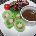 ジョングレ's cooksnap of when they made 時短白菜①カニロール.