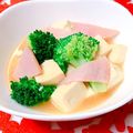 ☆３匹の子ぶた☆'s cooksnap of when they made ブロッコリーとハムと豆腐のあんかけ.