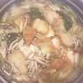 あたむ❤189's cooksnap of when they made 魚介たっぷり♡味噌ちゃんこ鍋《石狩鍋風》.
