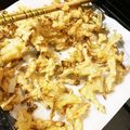 AikeiD's cooksnap of when they made クリスピーフライド大根の皮♪.