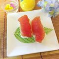 hikarin♪'s cooksnap of when they made お安いお刺身で☆カルパッチョ♪.